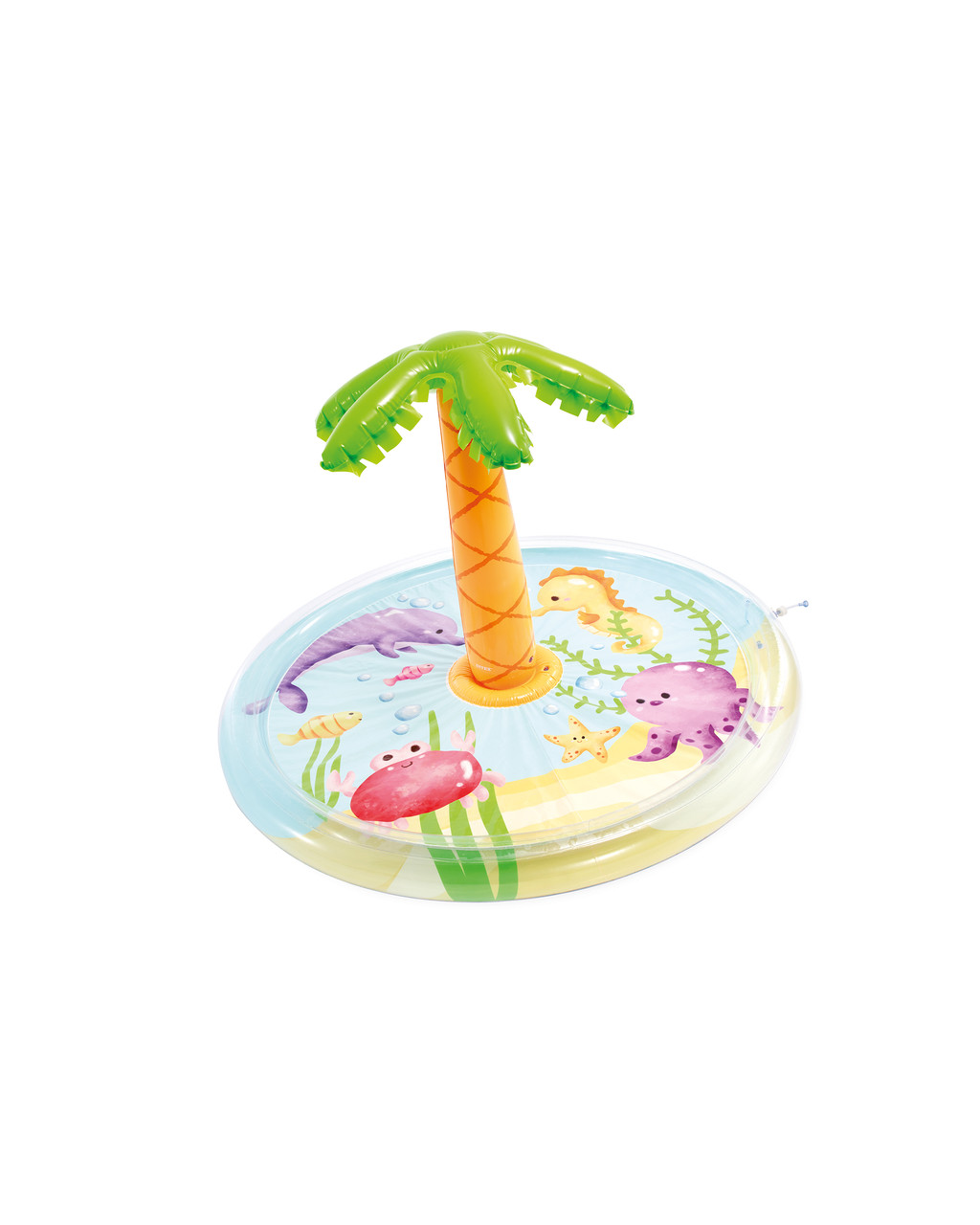 Palm Tree Spray Kiddie Pool 4 Palm Tree Spray Kiddie Pool