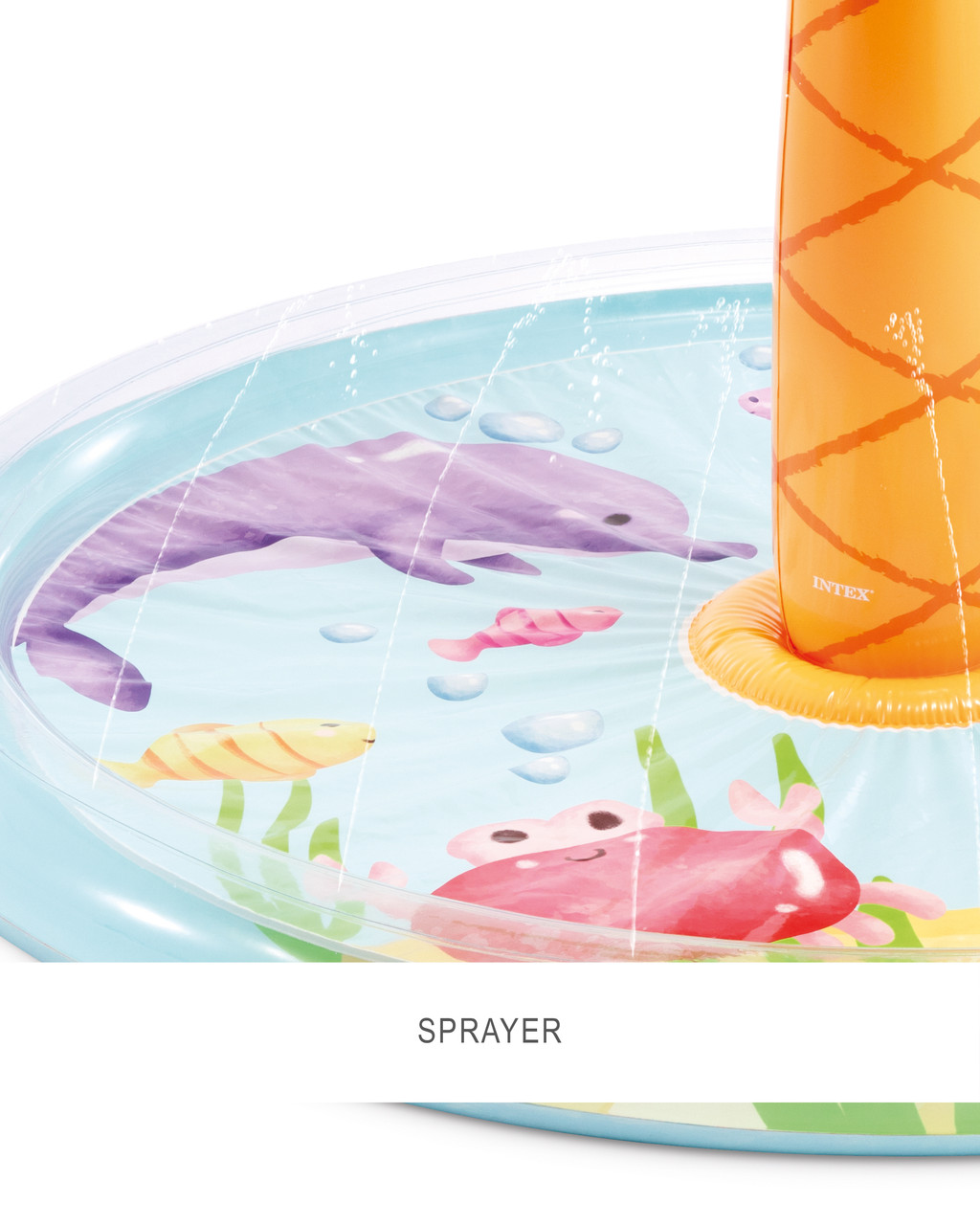 Palm Tree Spray Kiddie Pool 5 Palm Tree Spray Kiddie Pool