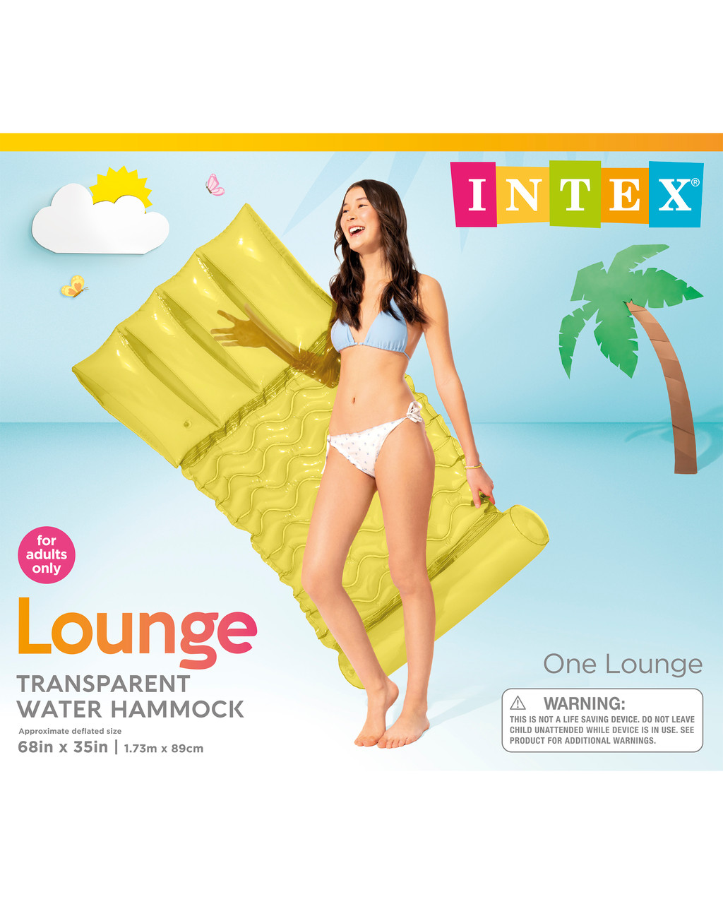 Transparent Water Hammock - Assortment