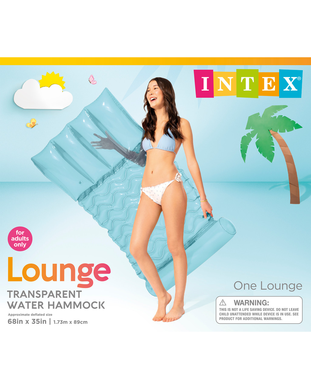 Transparent Water Hammock - Assortment