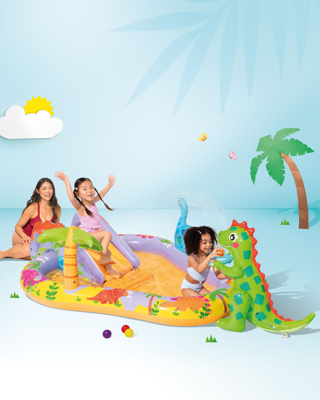 Dino Inflatable Play Center