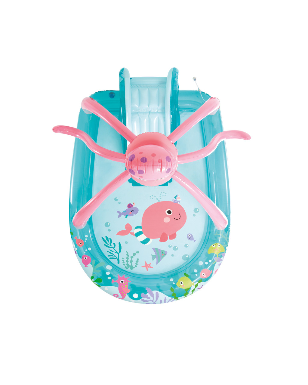 Friendly Octopus Inflatable Play Center w/ Slide