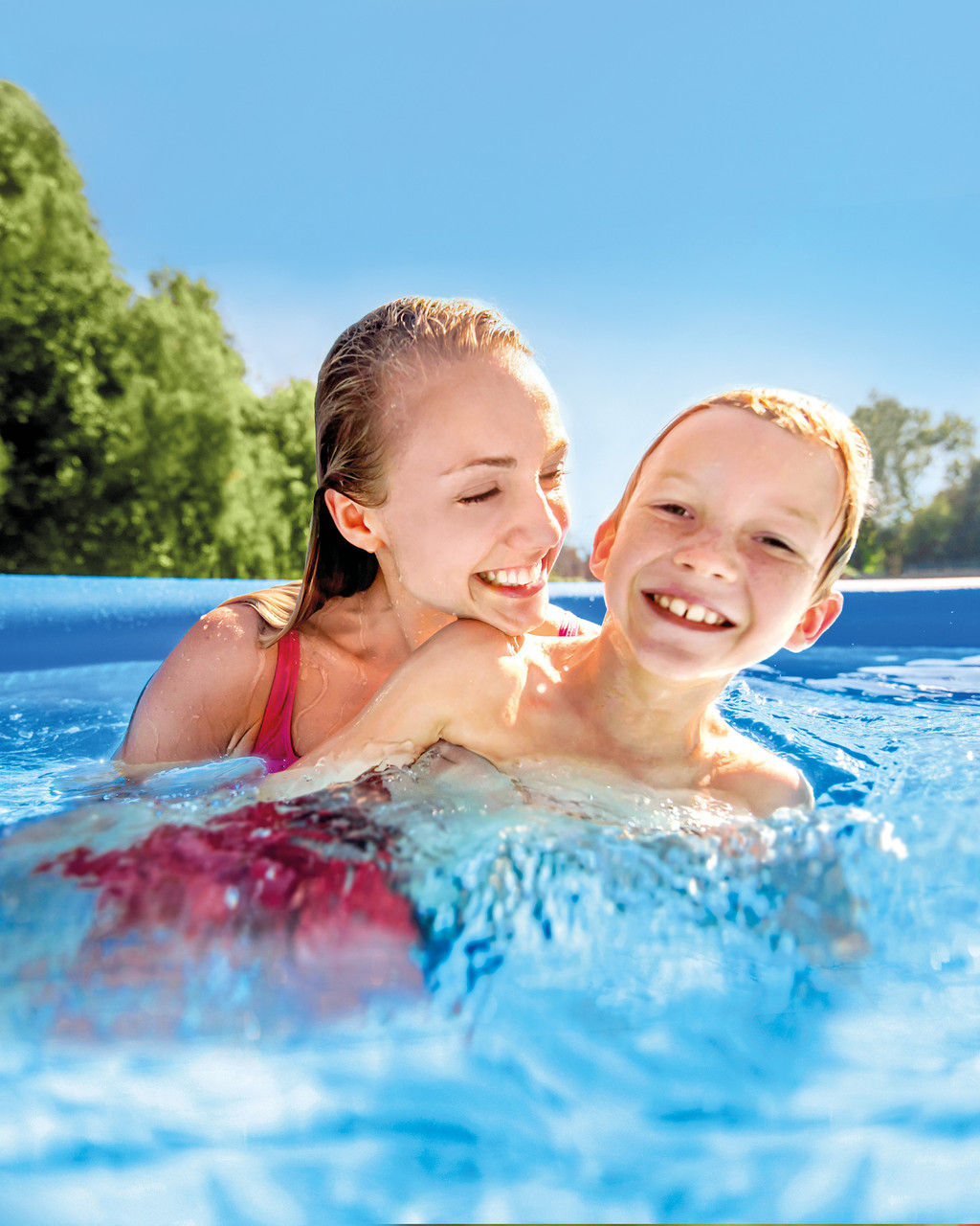 Easy Set® 18' x 48" Inflatable Pool w/ Filter Pump 18 Easy Set® 18' x 48" Inflatable Pool w/ Filter Pump