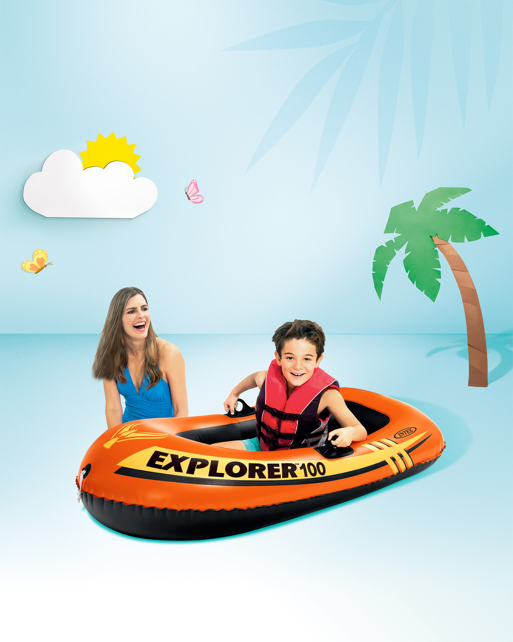 Explorer™ 100 Inflatable Boat - 1 Person (Boat Only)