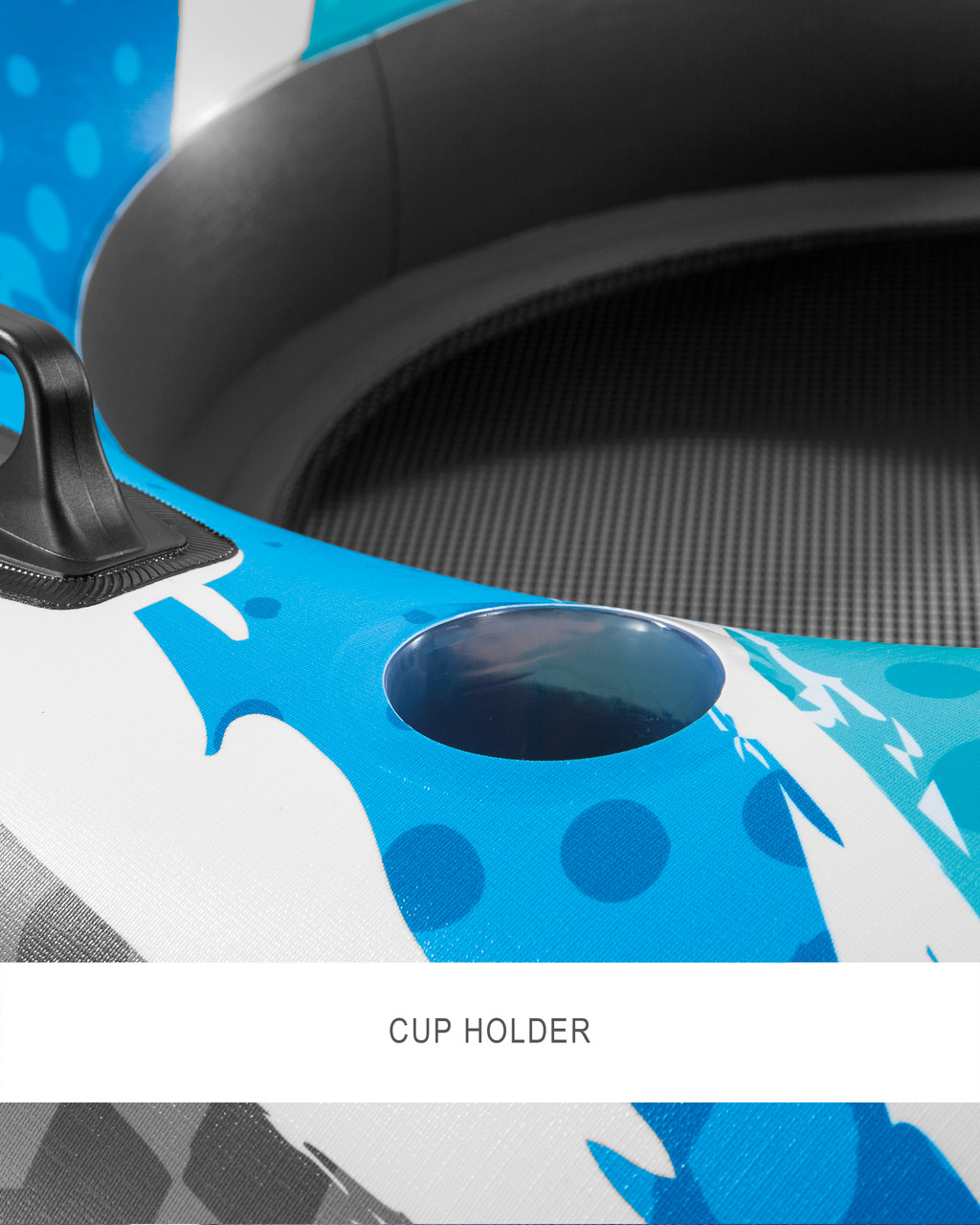 River Run® 2 Inflatable Floating Lake Tube - Blue Rapids 3 River Run® 2 Inflatable Floating Lake Tube - Blue Rapids