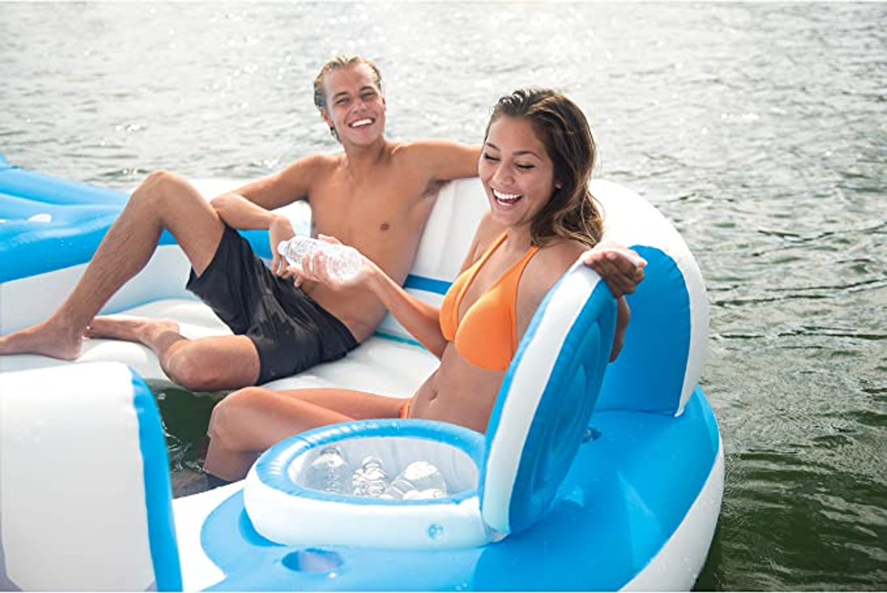 Splash 'N Chill Inflatable Lake Island Float 4 Splash 'N Chill Inflatable Lake Island Float