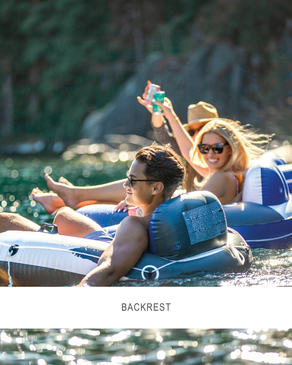 River Run® Connect Inflatable Floating Lake Lounge 4 River Run® Connect Inflatable Floating Lake Lounge