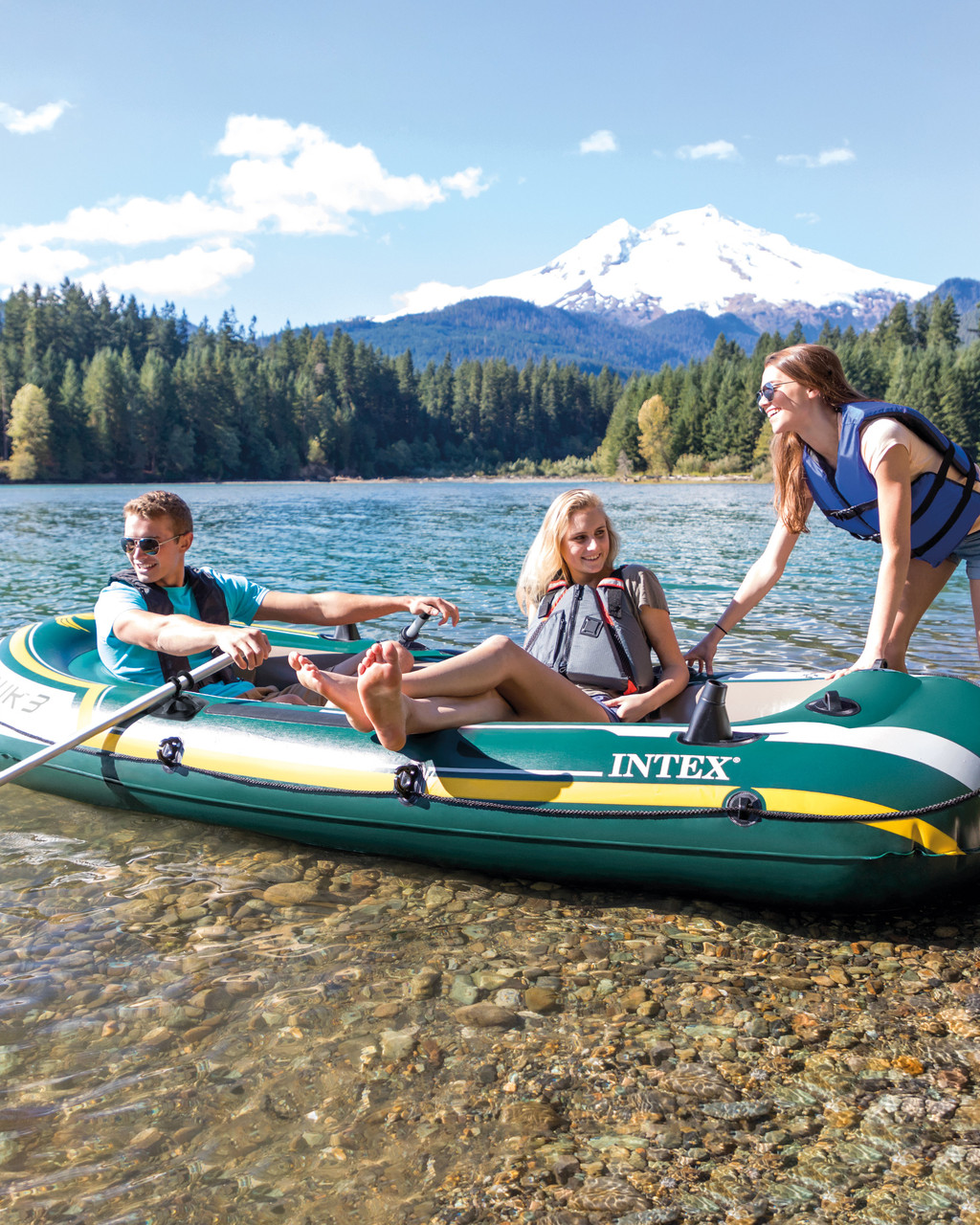 Seahawk™ 3 Inflatable Boat Set - 3 Person