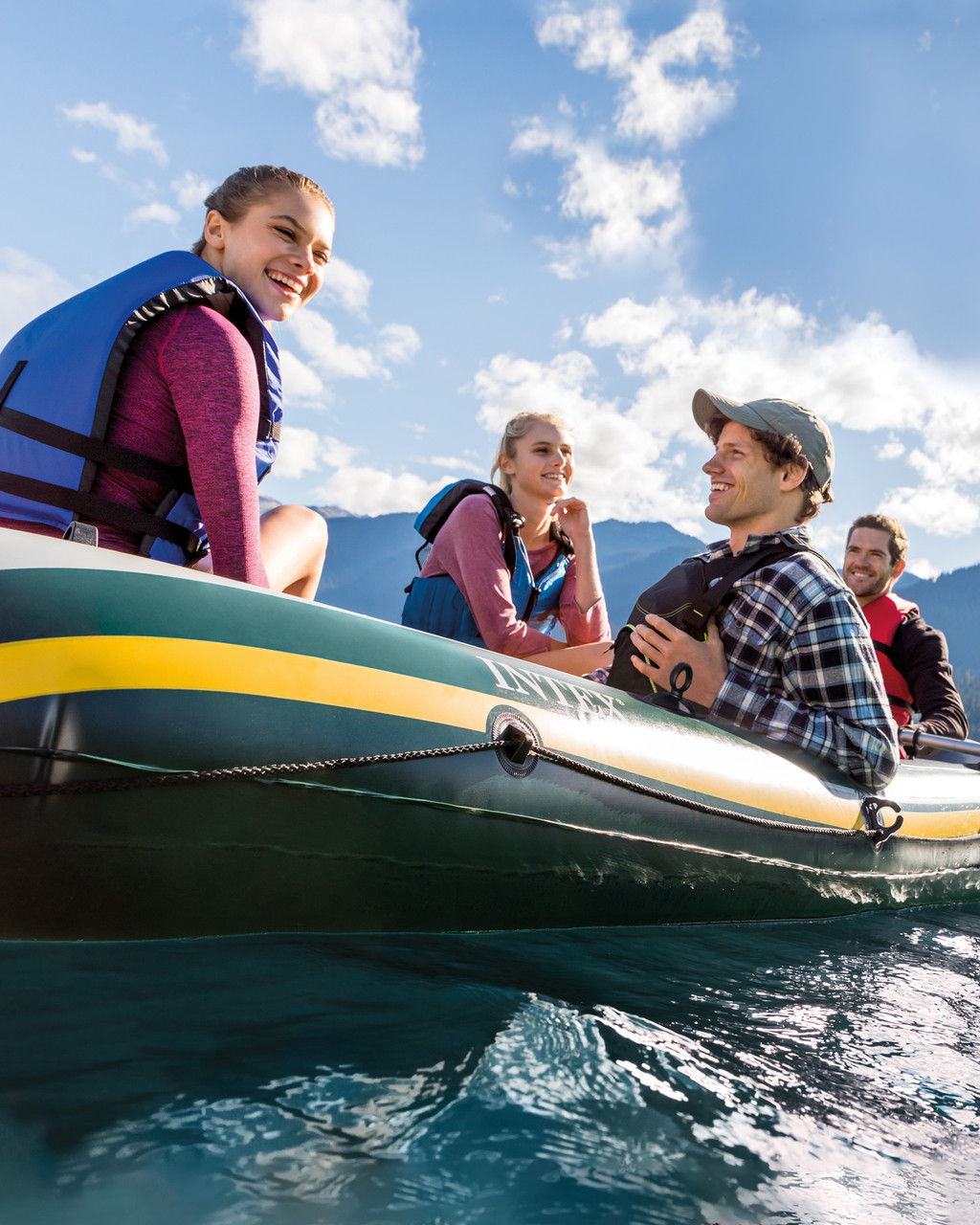 Seahawk™ 4 Inflatable Boat Set - 4 Person