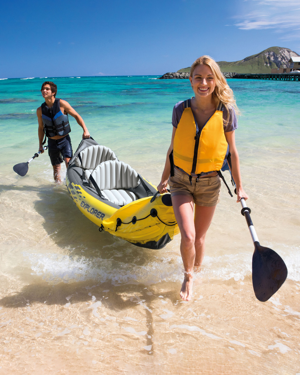 Explorer™ K2 Inflatable Kayak - 2 Person