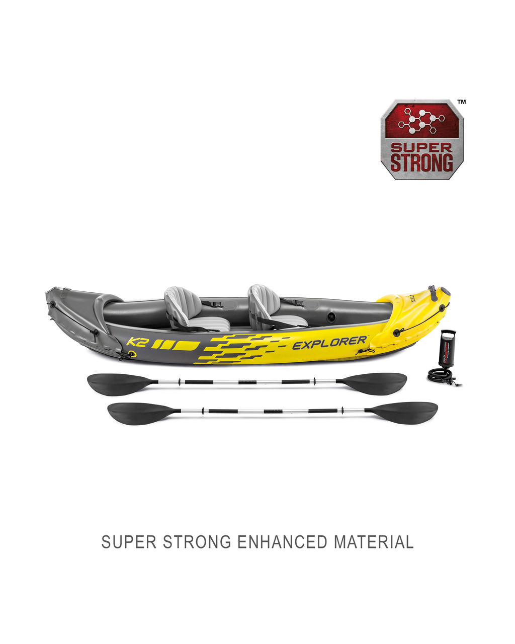 Explorer™ K2 Inflatable Kayak - 2 Person 3 Explorer™ K2 Inflatable Kayak - 2 Person