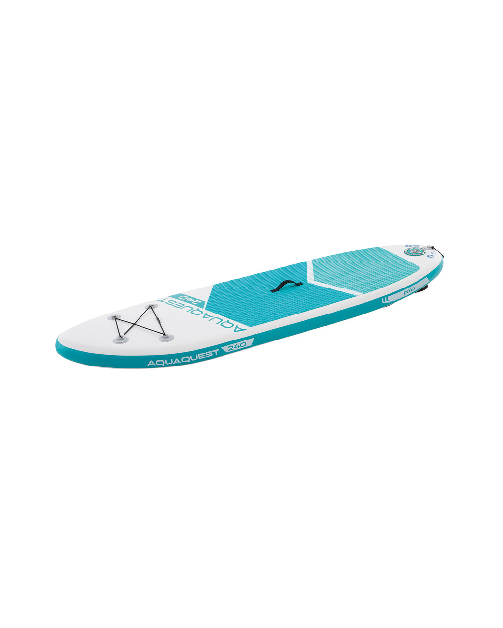 8' AquaQuest® 240 Inflatable Paddle Board Package
