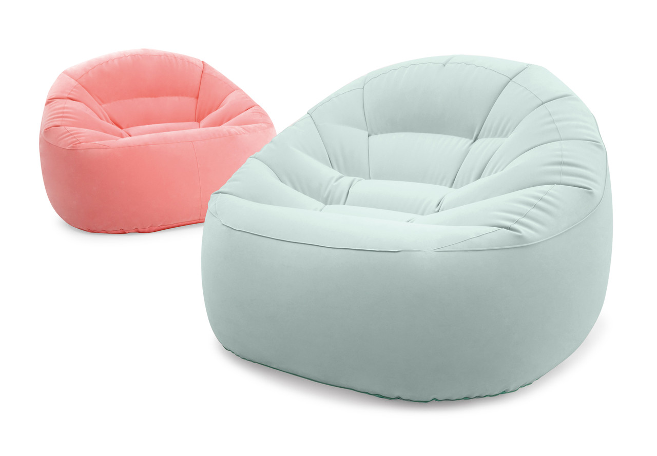 Beanless Bag™ Inflatable Chair - Pink and Blue Assortment 3 Beanless Bag™ Inflatable Chair - Pink and Blue Assortment