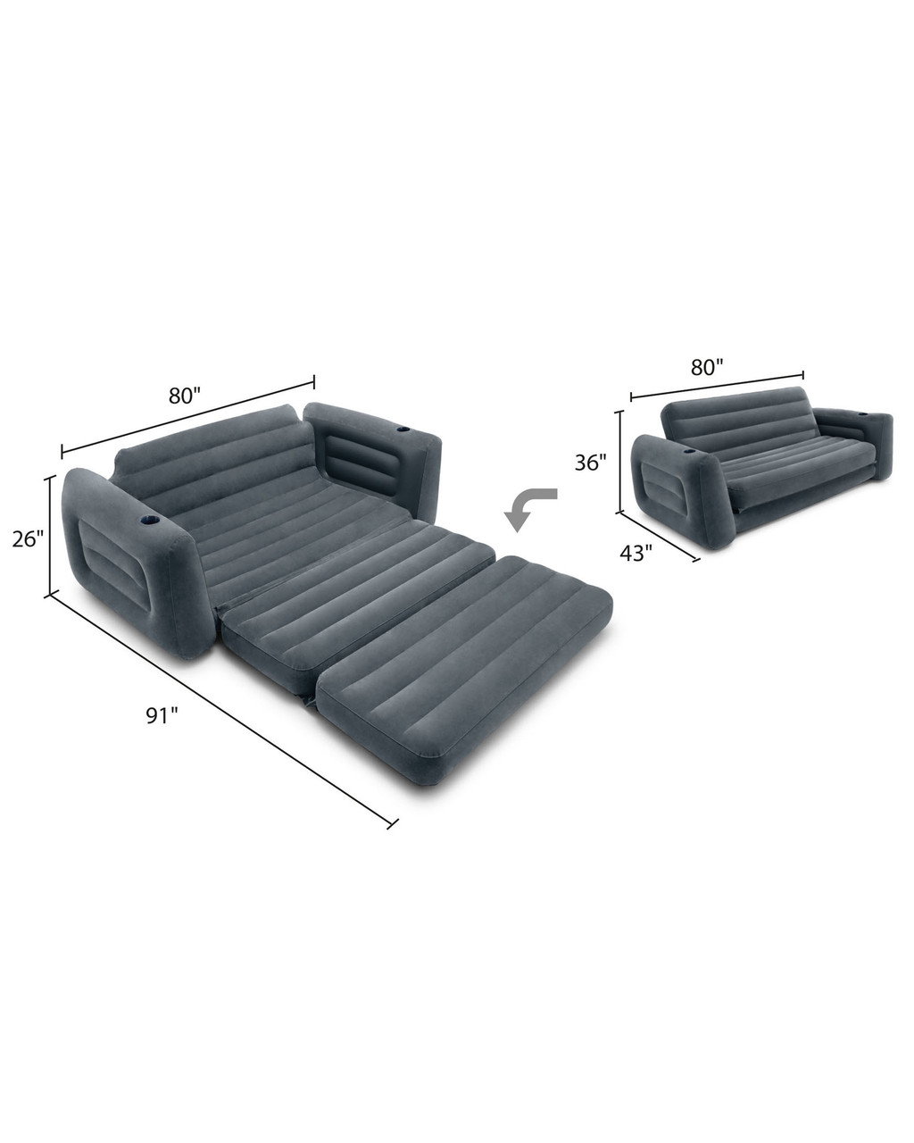 Pull-Out Inflatable Sofa 5 Pull-Out Inflatable Sofa