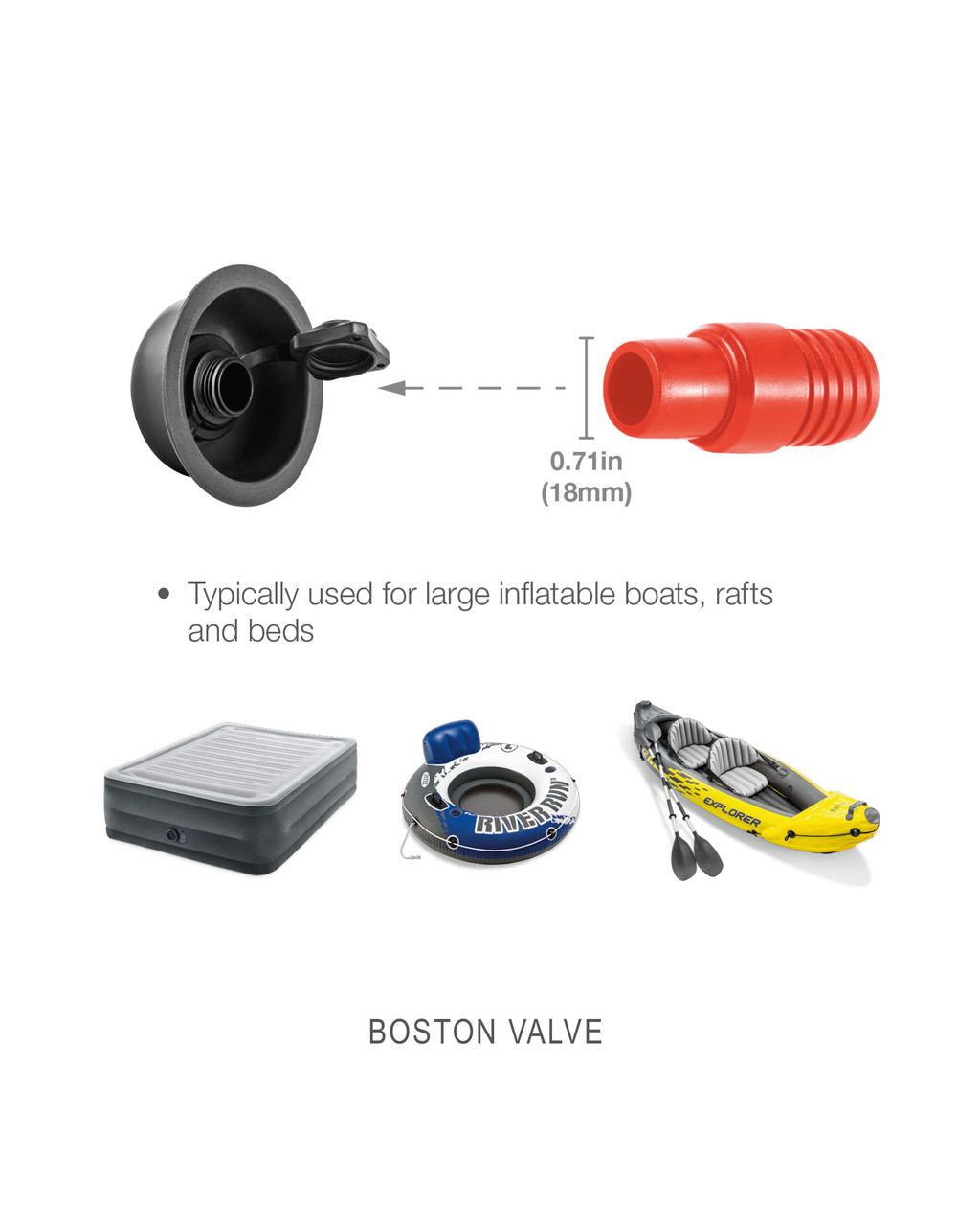 Bellows Foot Pump - 11 Inch 5 Bellows Foot Pump - 11 Inch