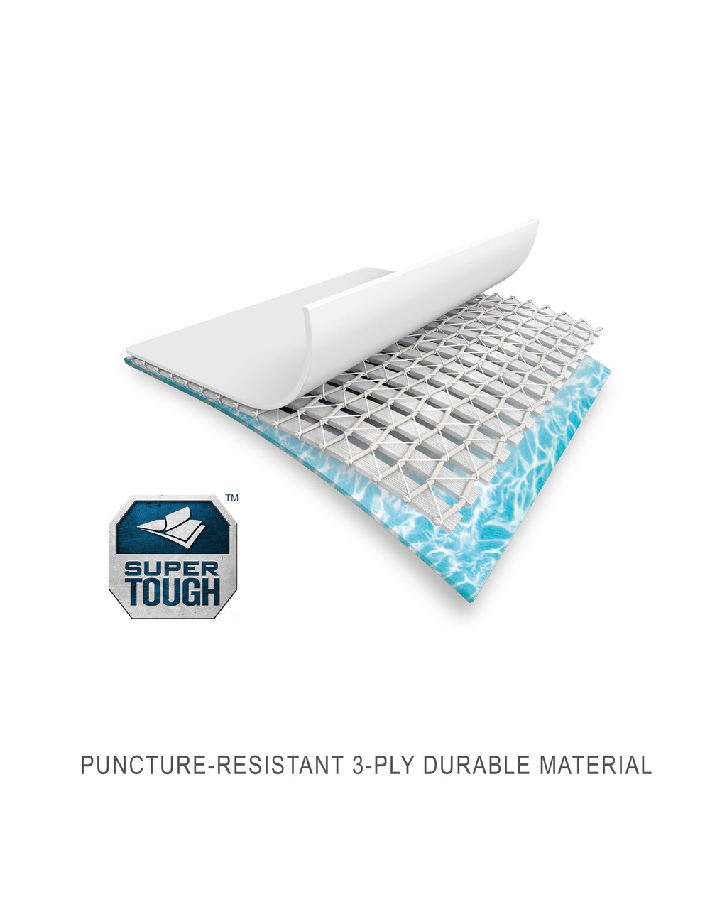 Beachside Metal Frame 10' x 30'' Above Ground Pool