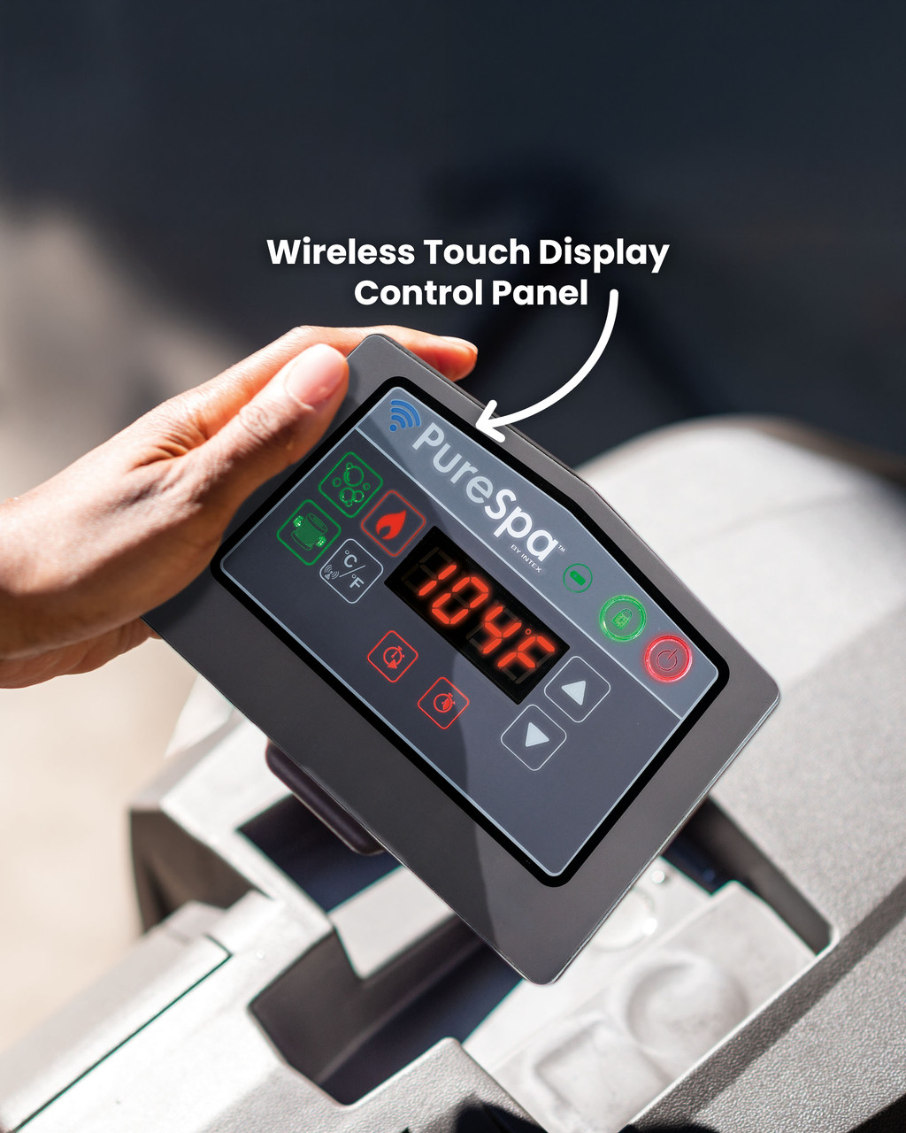 6-Person Greywood Deluxe Round Bubble Spa Set 6 6-Person Greywood Deluxe Round Bubble Spa Set