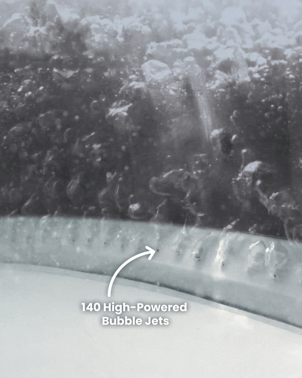 PureSpa™ Greywood Deluxe Round Bubble Spa Set - 4-Person 13 PureSpa™ Greywood Deluxe Round Bubble Spa Set - 4-Person