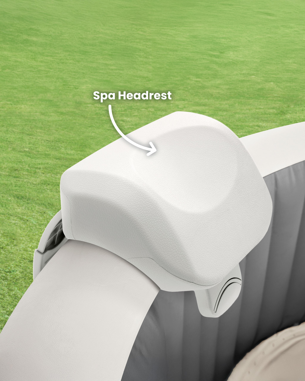 PureSpa™ Greywood Deluxe Round Bubble Spa Set - 4-Person 7 PureSpa™ Greywood Deluxe Round Bubble Spa Set - 4-Person