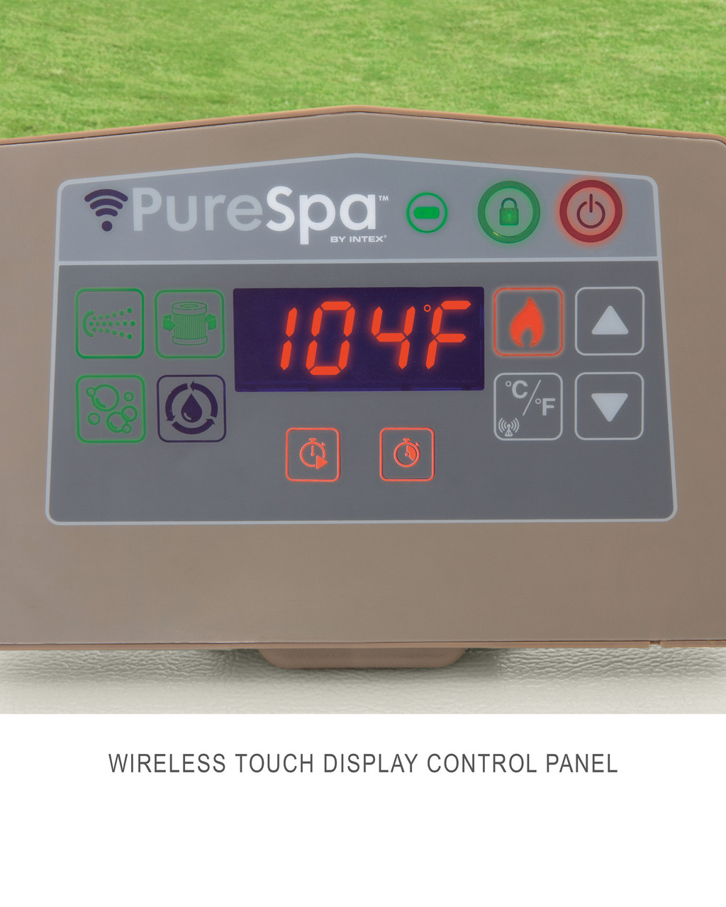 PureSpa™ Calacatta Jet and Bubble Deluxe Set - 4 Person