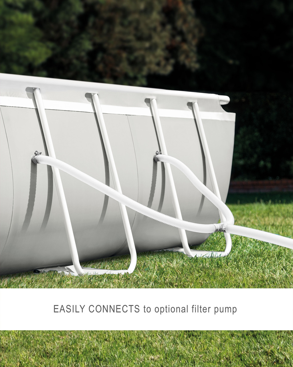 Prism Frame™ 9.8’ X 5.7' X 31.2" Above Ground Premium Pool Set 7 Prism Frame™ 9.8’ X 5.7' X 31.2" Above Ground Premium Pool Set