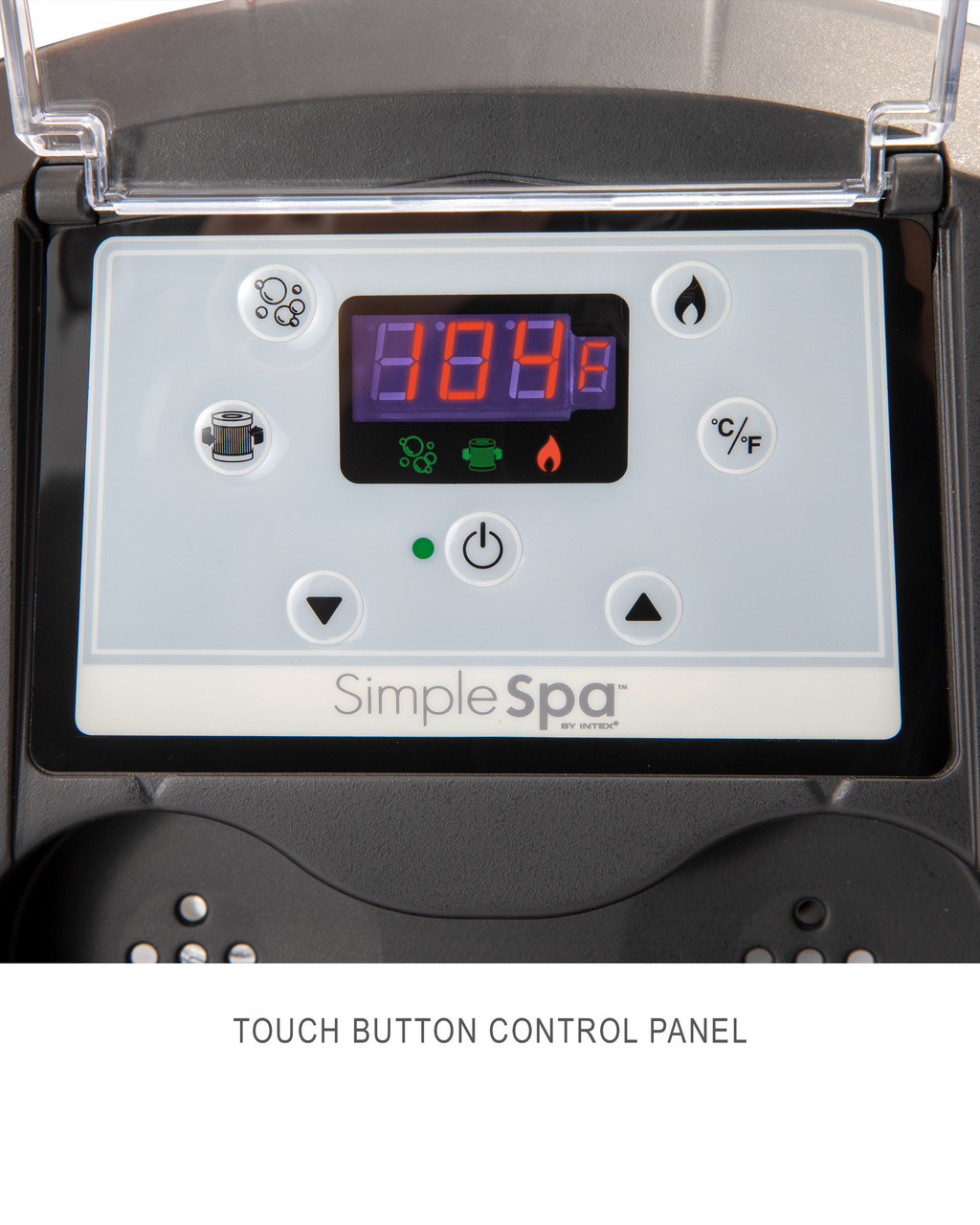 SimpleSpa Bubble Massage Inflatable Hot Tub -- 4 Person 4 SimpleSpa Bubble Massage Inflatable Hot Tub -- 4 Person