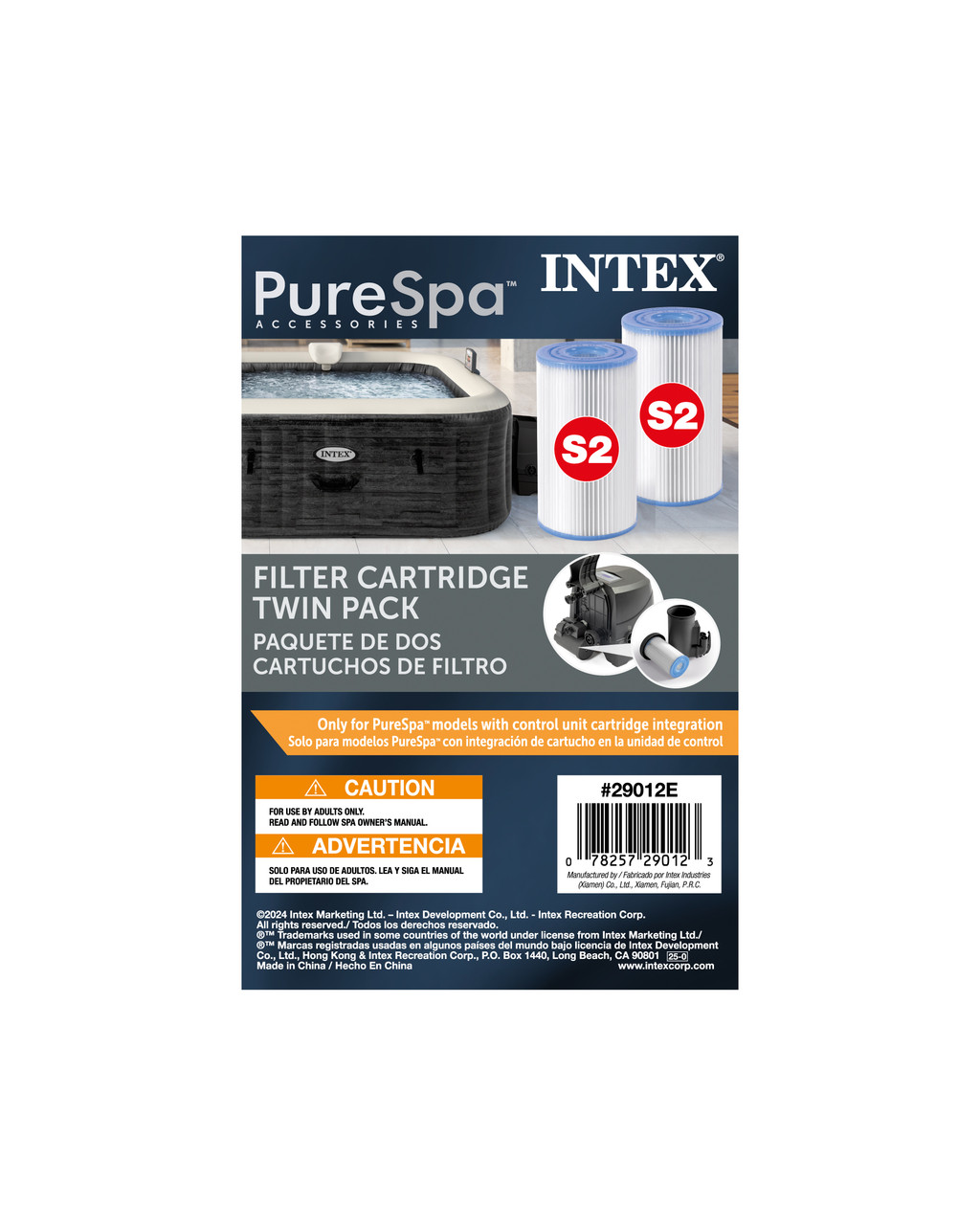 Filter Cartridge S2 Twin Pack For Spa 3 Filter Cartridge S2 Twin Pack For Spa