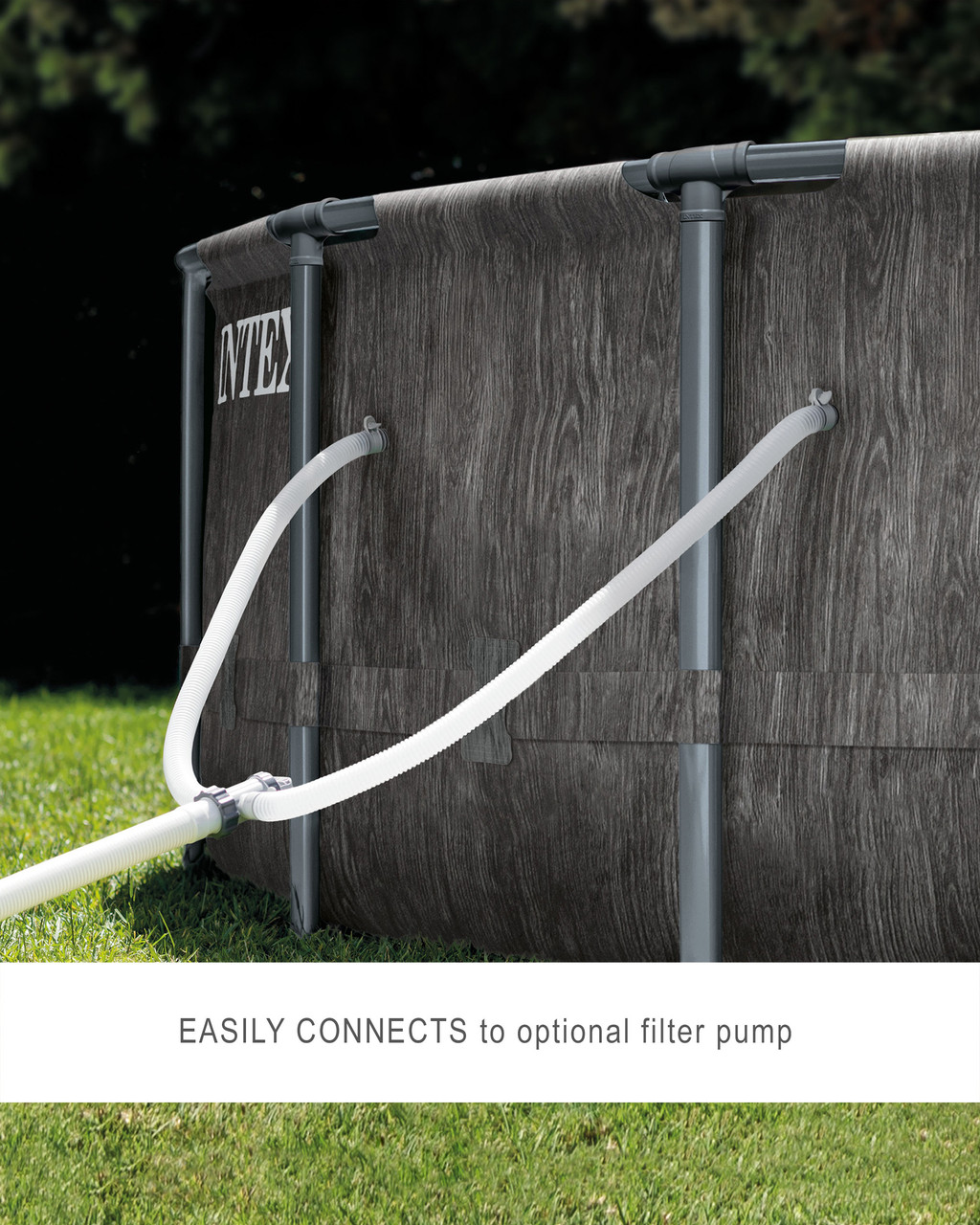 Greywood Prism Frame™ 15' x 48" Above Ground Pool Set 10 Greywood Prism Frame™ 15' x 48" Above Ground Pool Set