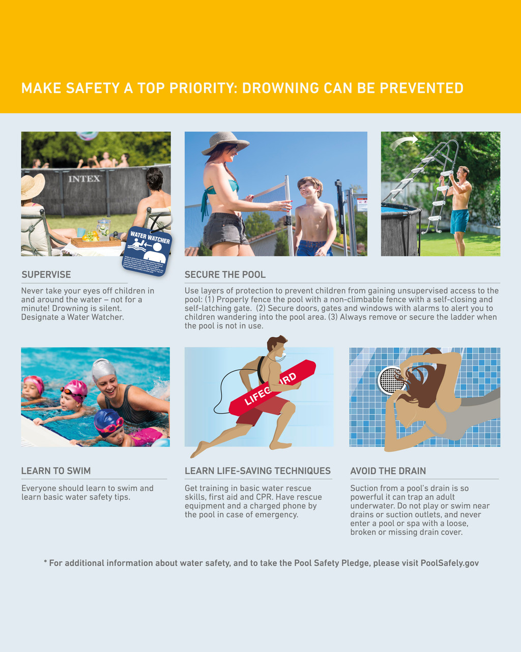 Greywood Prism Frame™ 15' x 48" Above Ground Pool Set 14 Greywood Prism Frame™ 15' x 48" Above Ground Pool Set