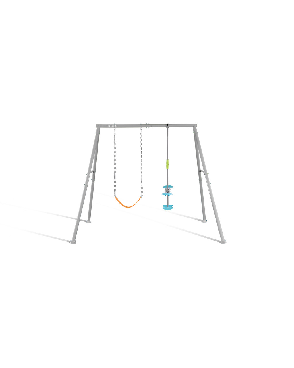 Swing & Glide Two Feature Gray Swing Set w/ FREE Trapeze Bar 3 Swing & Glide Two Feature Gray Swing Set w/ FREE Trapeze Bar