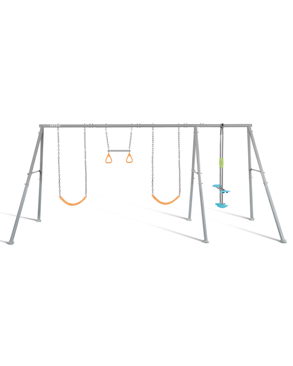 Swing & Glide Four Feature Gray Swing Set w/ FREE Trapeze Bar 3 Swing & Glide Four Feature Gray Swing Set w/ FREE Trapeze Bar
