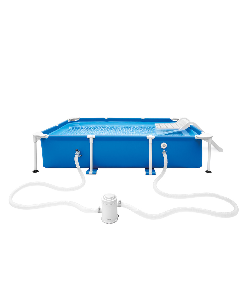Rectangular Frame Pet Pool Set with Filter 17 Rectangular Frame Pet Pool Set with Filter
