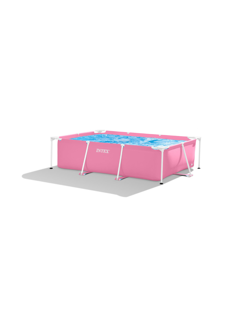 Pink Rectangular Frame Above Ground Pool - 2.2M x 1.5M x 0.6M