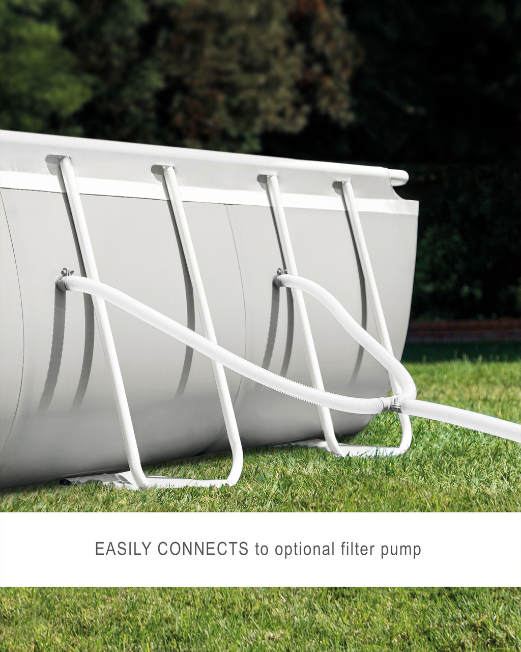 Prism Frame™ 16' x 8' x 42" Rectangular Above Ground Pool Set 13 Prism Frame™ 16' x 8' x 42" Rectangular Above Ground Pool Set