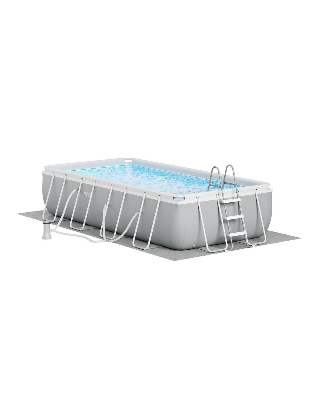 Prism Frame™ 16' x 8' x 42" Rectangular Above Ground Pool Set 4 Prism Frame™ 16' x 8' x 42" Rectangular Above Ground Pool Set