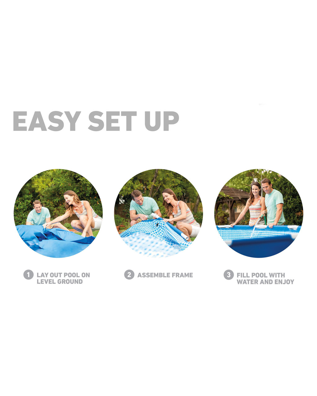 Metal Frame 12' x 30" Above Ground Pool w/ Filter Pump 8 Metal Frame 12' x 30" Above Ground Pool w/ Filter Pump