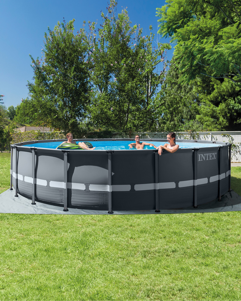 Ultra XTR® Frame Above Ground Pool w/ Sand Filter Pump - 20' x 48" 15 Ultra XTR® Frame Above Ground Pool w/ Sand Filter Pump - 20' x 48"
