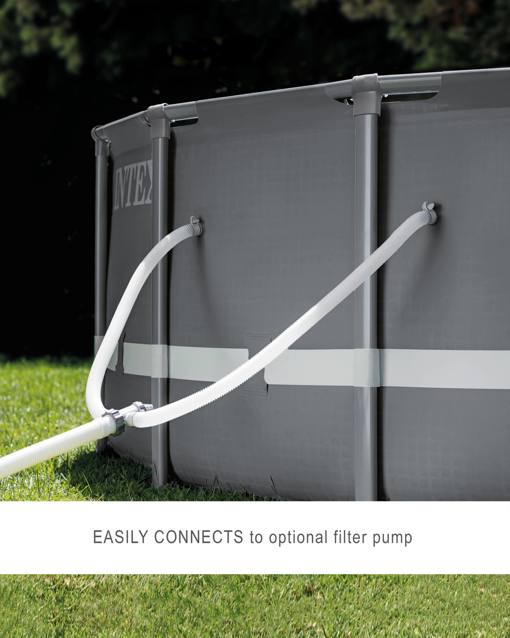 Ultra XTR® Frame Above Ground Pool w/ Sand Filter Pump - 18' x 52" 10 Ultra XTR® Frame Above Ground Pool w/ Sand Filter Pump - 18' x 52"