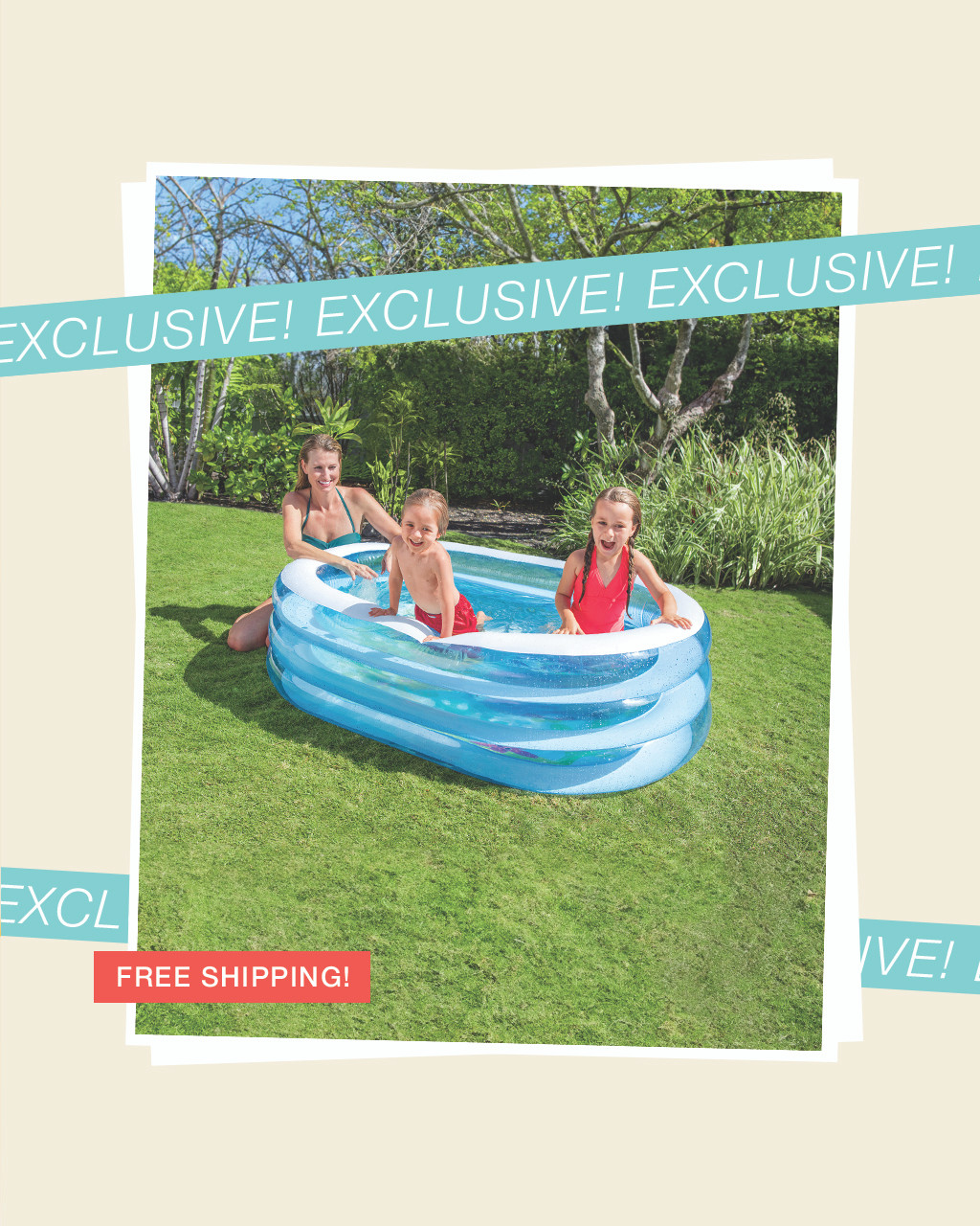 My Sea Friends Inflatable Kiddie Pool