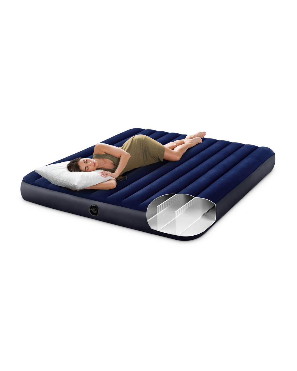 Dura-Beam® Standard Downy Air Mattress King Bundle with 2 Free Pillows