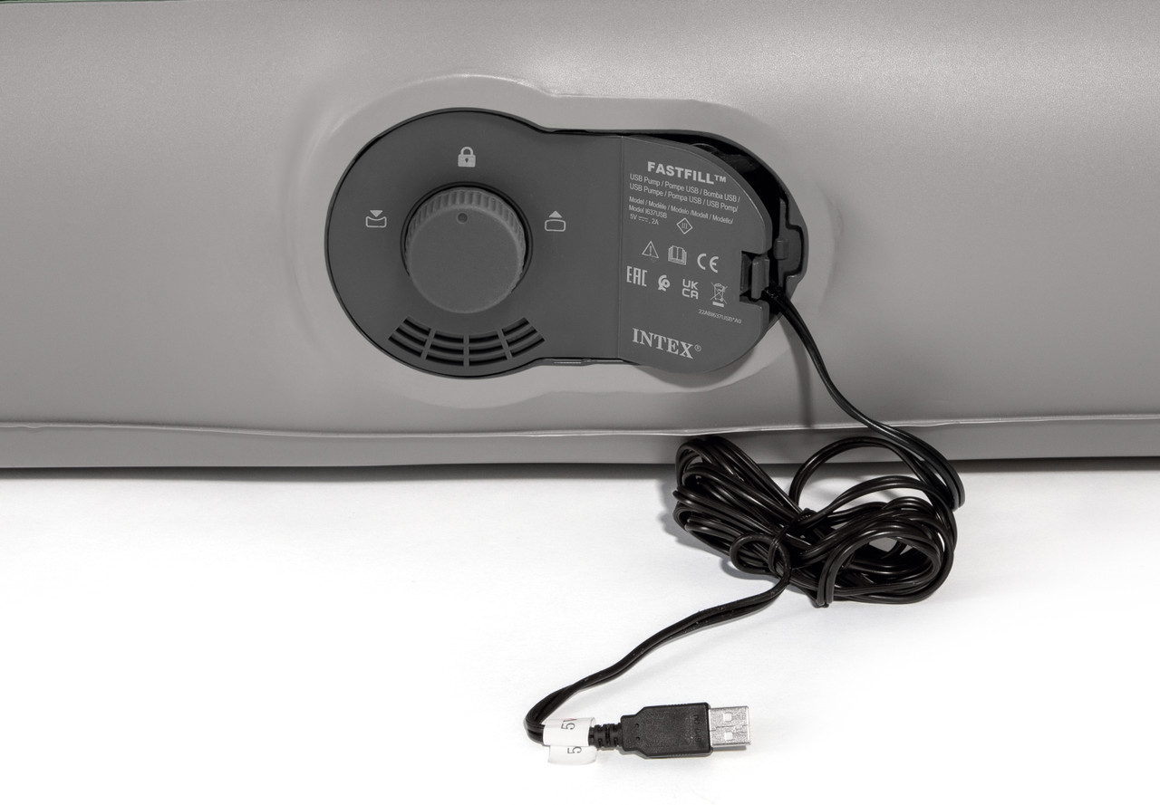 Dura-Beam® Standard Prestige Air Mattress 10" Queen w/ Built-In USB Electric Pump 7 Dura-Beam® Standard Prestige Air Mattress 10" Queen w/ Built-In USB Electric Pump