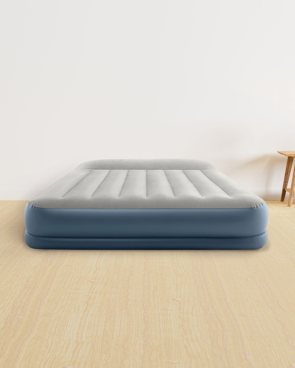 Dura-Beam® Standard Pillow Rest Air Mattress 12" Queen w/ Built-In Electric Pump