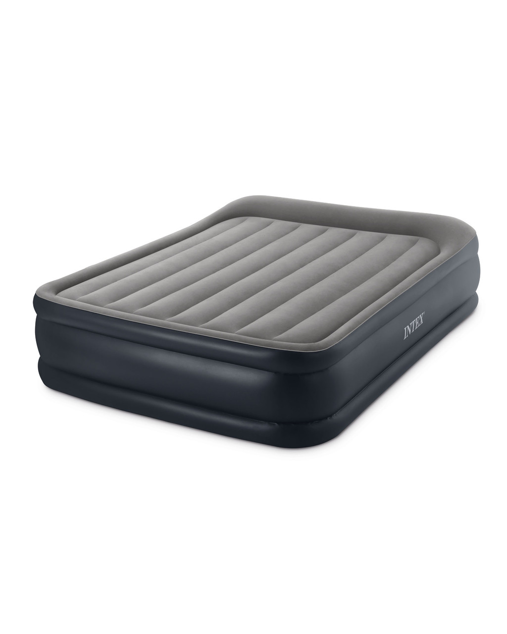 Dura-Beam® Plus Deluxe Pillow Rest Air Mattress 16.5" Queen w/ Built-In Electric Pump