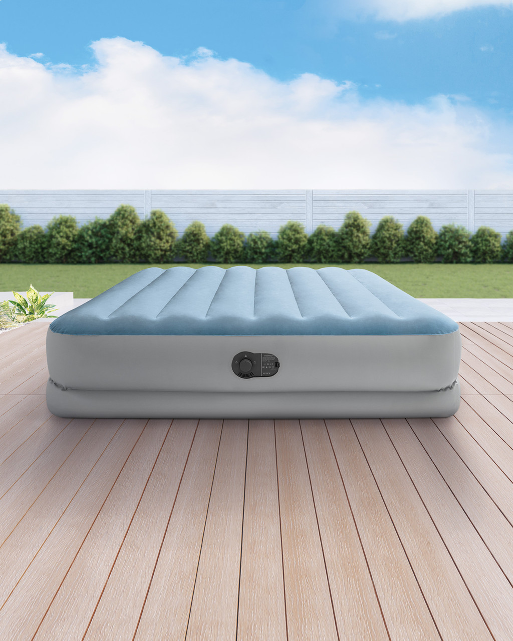 Dura-Beam® Plus Comfort 14" Queen Air Mattress w/ Built-In USB Pump