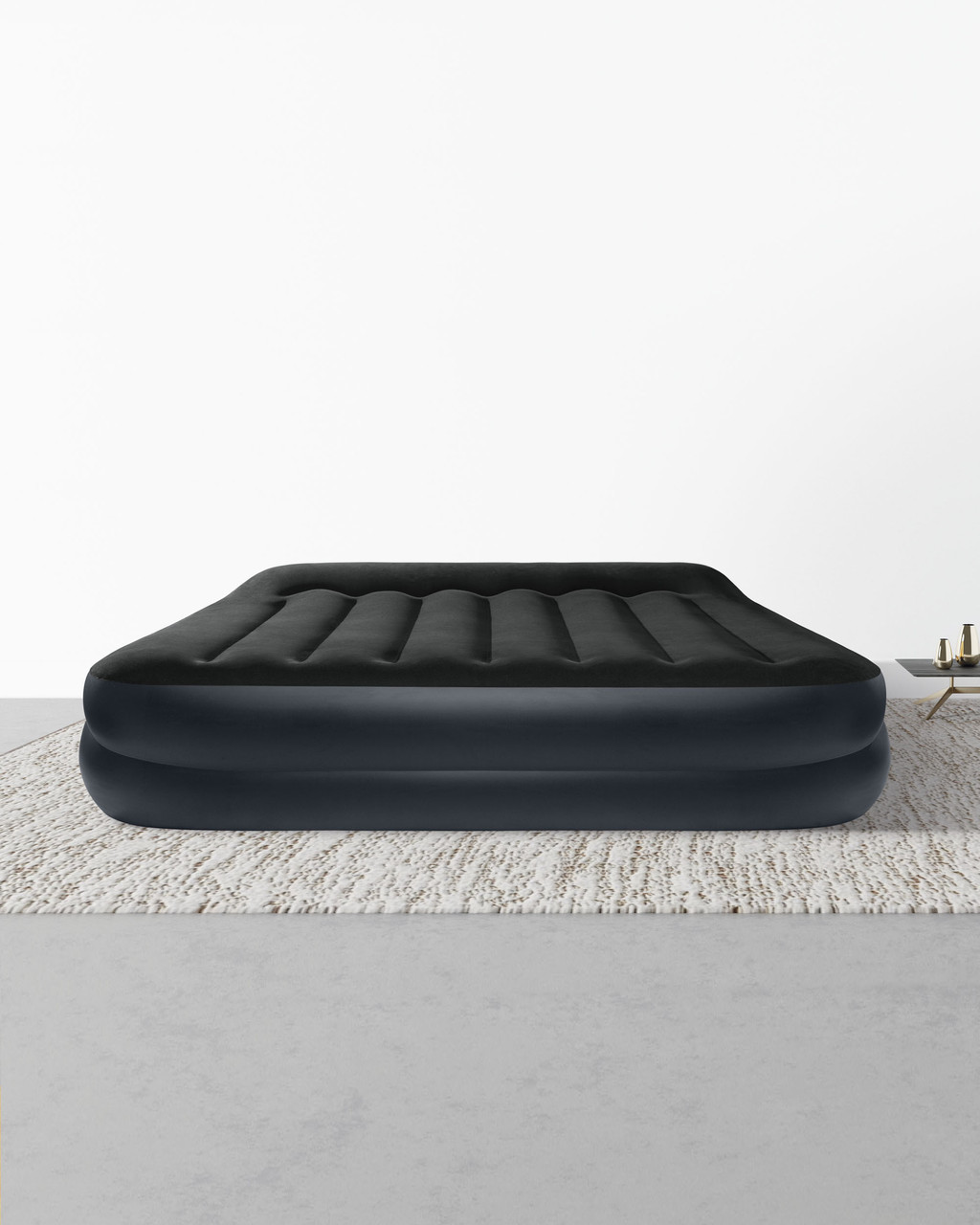 Dura-Beam® Plus Pillow Rest Air Mattress 16.5" Queen w/ Built-In Electric Pump