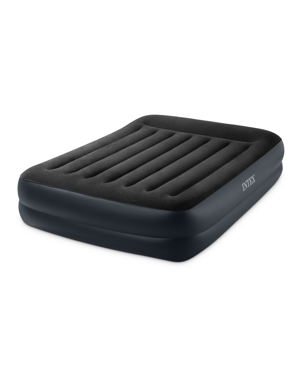 Dura-Beam® Plus Pillow Rest Air Mattress 16.5" Queen w/ Built-In Electric Pump