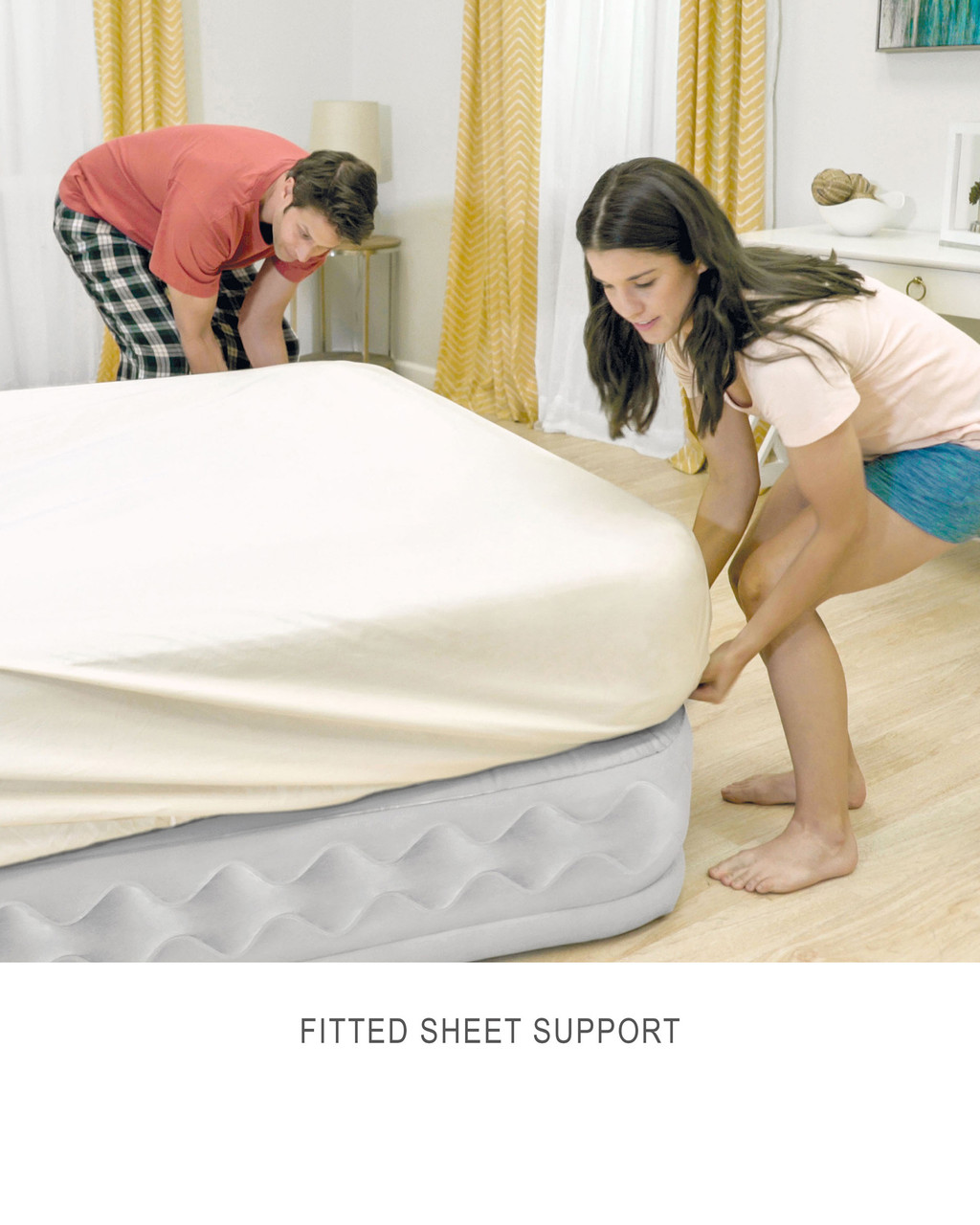 Dura-Beam® Deluxe Supreme Air-Flow Air Mattress 20" Queen w/ Built-In Electric Pump 11 Dura-Beam® Deluxe Supreme Air-Flow Air Mattress 20" Queen w/ Built-In Electric Pump