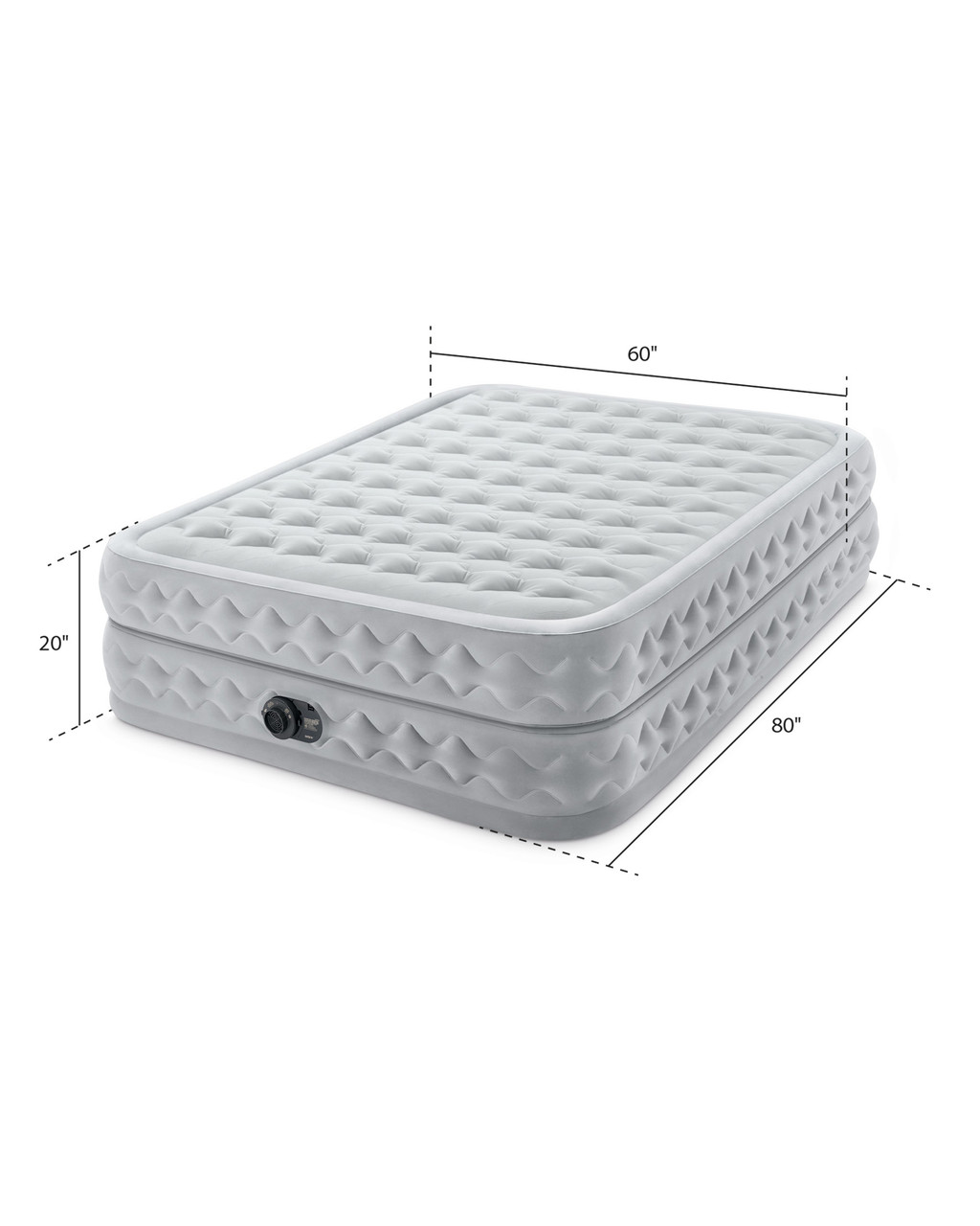 Dura-Beam® Deluxe Supreme Air-Flow Air Mattress 20" Queen w/ Built-In Electric Pump 3 Dura-Beam® Deluxe Supreme Air-Flow Air Mattress 20" Queen w/ Built-In Electric Pump
