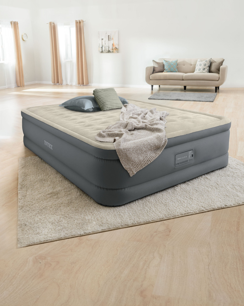 PremAire® II 18" Queen Air Mattress w/ Built-In Electric Pump