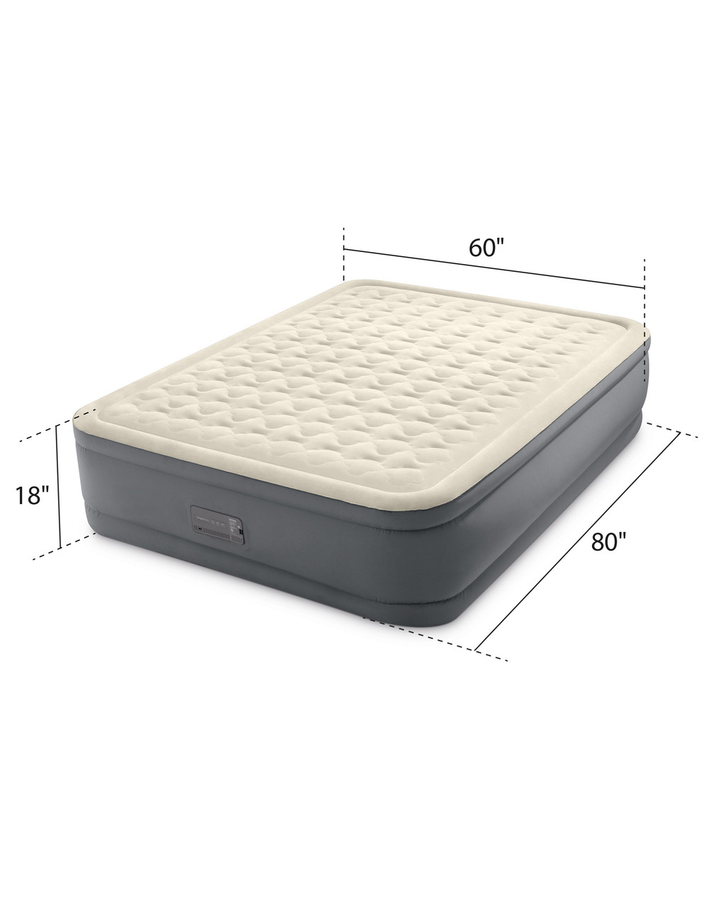 PremAire® II 18" Queen Air Mattress w/ Built-In Electric Pump